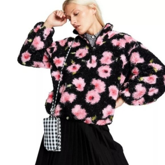 Sandy Liang Jackets & Blazers - Sandy Liang X Target Floral Fleece Jacket * SZ L